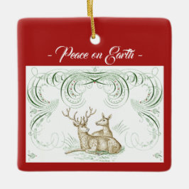 Jul-Hjort Ceramic Ornament