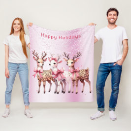 Jul Hjort Helgdag Fleece Blanket
