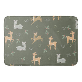 Jul Hjort Sömlös Mönster Badrumsmatta