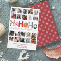 Jul Ho Ho Card 20 fotokollage