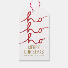 jul Ho Ho Ho Ho Presentetikett