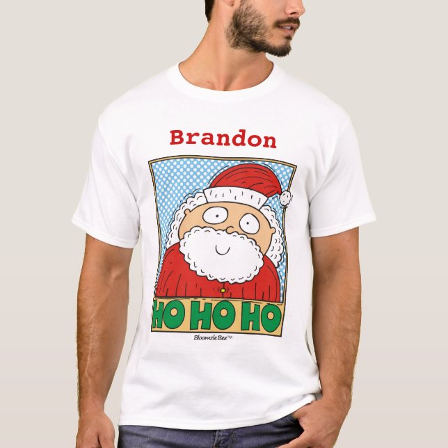 Jul Ho Ho Ho T-shirt (Framsida)