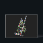 Jul Hockey Sports Boll Santa Hat Julafton Julkort<br><div class="desc">Jul Hockey Sports Boll Santa Hat Julafton</div>