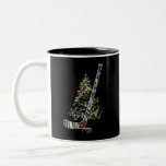 Jul Hockey Sports Boll Santa Hat Julafton Två-Tonad Mugg<br><div class="desc">Jul Hockey Sports Boll Santa Hat Julafton</div>
