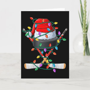 Jul Hockey Xmas Tomte Sport Hatt Ll Barn Pojke Kort