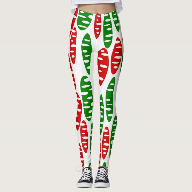 Jul Holey-Ovaler Leggings (Framsida)