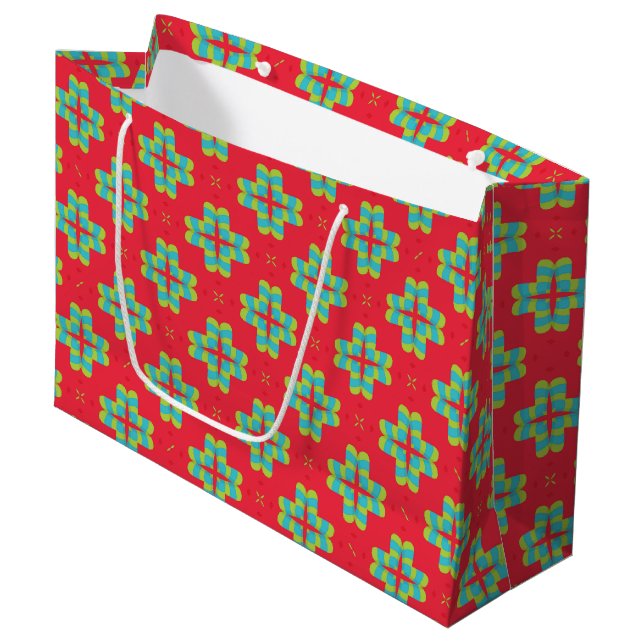 Jul Holiday Charm Mönster -   (Framsidan Vinklad)
