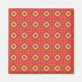 Jul Holiday Charm Mönster 01 - Magnet