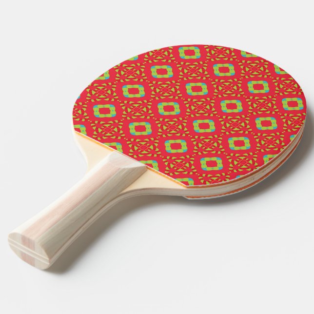 Jul Holiday Charm Mönster 01 -  Pingisracket (Frontvinkel)