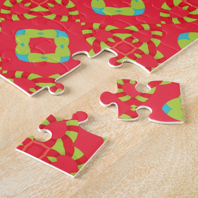 Jul Holiday Charm Mönster 01 -  Pussel (Sidan)