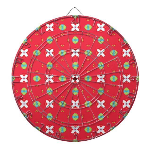 Jul Holiday Charm Mönster 02 -  Darttavla (Framsidan)