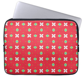 Jul Holiday Charm Mönster 02 - Laptop Fodral