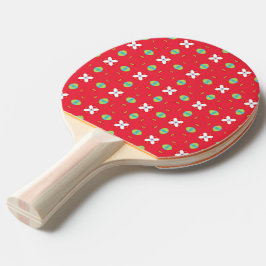 Jul Holiday Charm Mönster 02 - Pingisracket