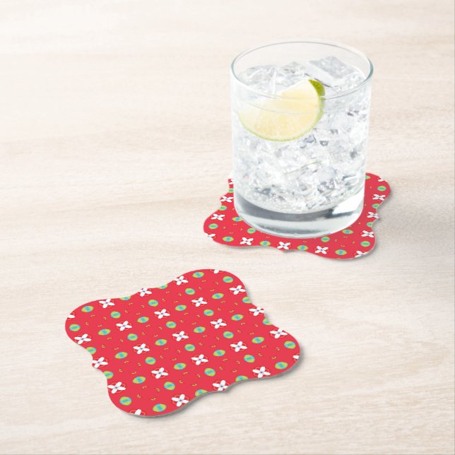 Jul Holiday Charm Mönster 02 -  Underlägg Papper (Insitu)