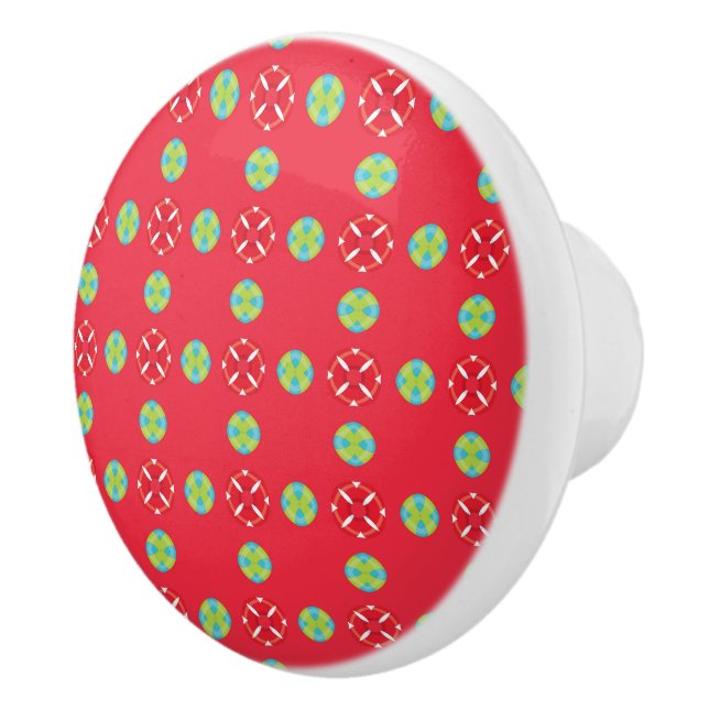 Jul Holiday Charm Mönster 03 -  Knopp (Höger)