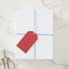 Jul Holiday Charm Mönster 03 - Presentetikett