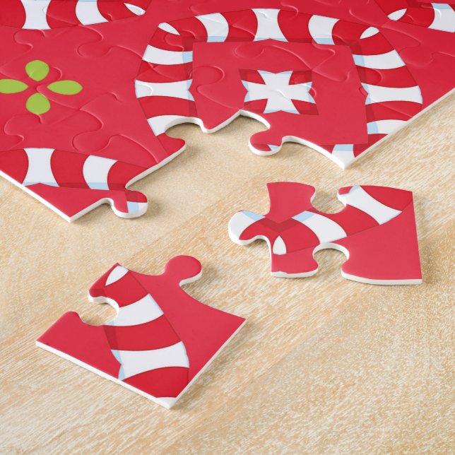 Jul Holiday Charm Mönster 04 -  Pussel (Sidan)