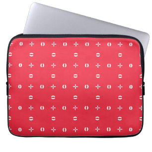 Jul Holiday Charm Mönster 09 - Laptop Fodral