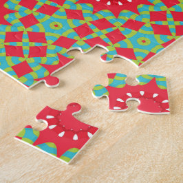 Jul Holiday Charm Mönster Pussel