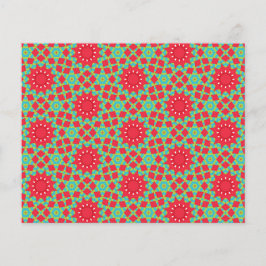 Jul Holiday Charm Mönster Scrapbook Papper