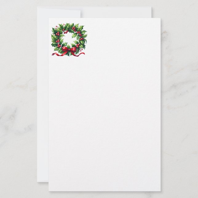 Jul Holiday Pappersvaror Brevpapper (Framsida)