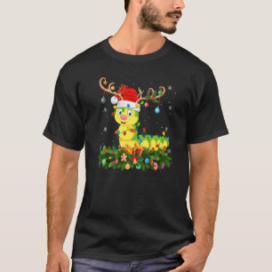 Jul Holiday Ren Hatt Santa Caterpillar Kristus T Shirt