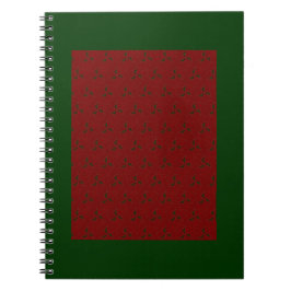 jul Holly Anteckningsbok