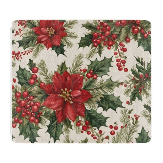 Jul Holly & Berries Clearboard (Framsidan)