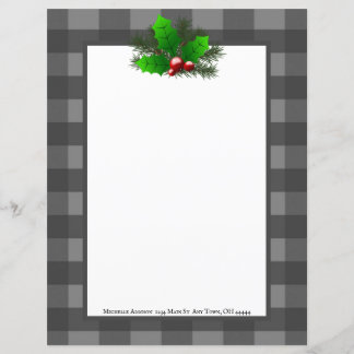 Jul Holly Buffalo Play Personlig Papper
