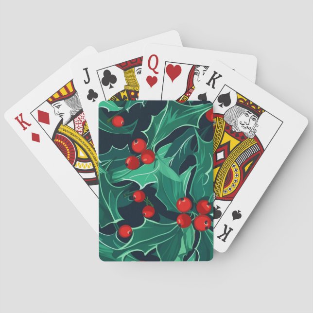jul Holly Casinokort (Baksidan)