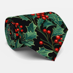 jul Holly Grenar och Berries Slips