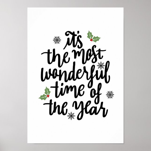 Jul Holly - helgdag dekorationer (Framsidan)