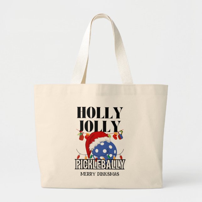 Jul HOLLY JOLLY PICKLEBALLY Jumbo Tygkasse (Framsidan)