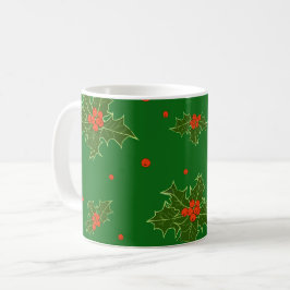 jul Holly Kaffemugg