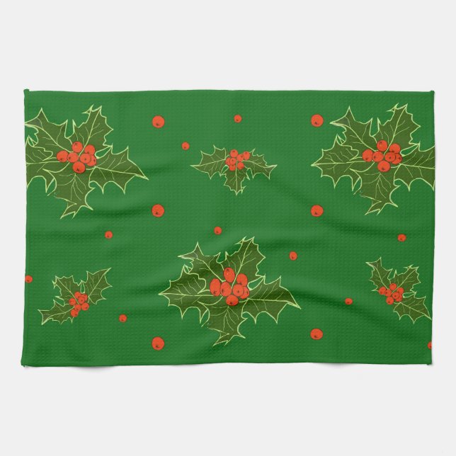 jul Holly Kökshandduk (Horisontell)
