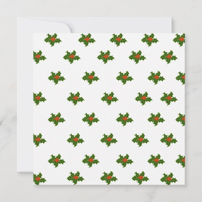 jul Holly Mönster Julkort (Framsida)