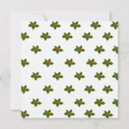 jul Holly Mönster Julkort