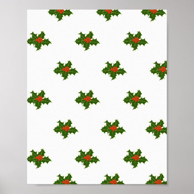 jul Holly Mönster Poster (Framsidan)