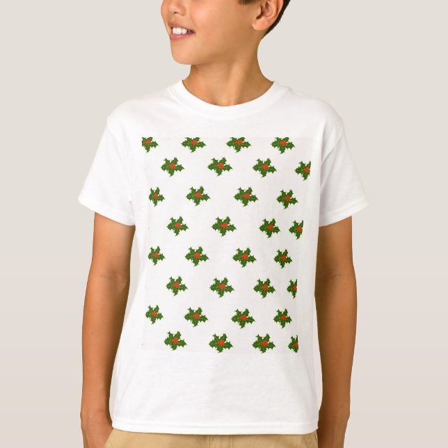 jul Holly Mönster T-Shirt (Framsida)