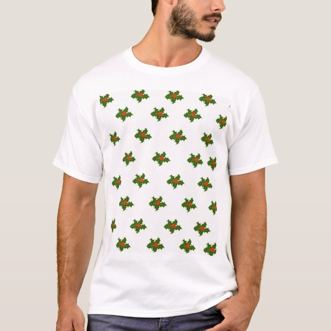 jul Holly Mönster T-Shirt (Framsida)