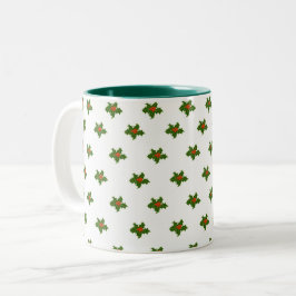 jul Holly Mönster Två-Tonad Mugg