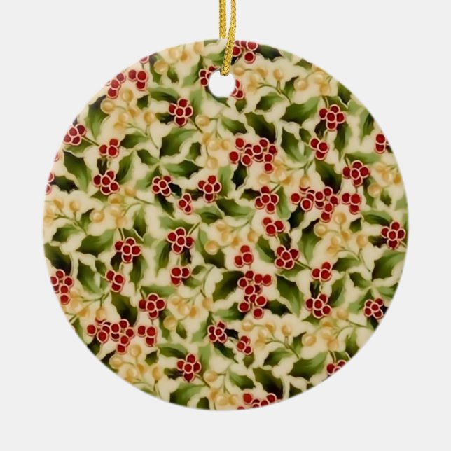jul Holly Ornament (Framsidan)