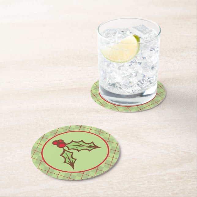 Jul Holly Papper Underlägg (Insitu)