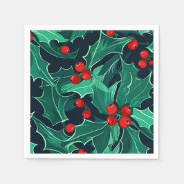 jul Holly Pappersservett