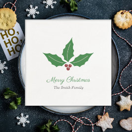 jul Holly Pappersservett