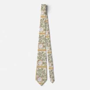 jul Holly Söt Antique Hälsning Slips