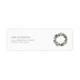 Jul Holly Wandeans Helgdag Returadress 2 Returadress Etikett