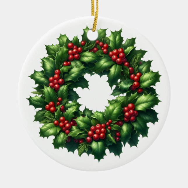 Jul Holly Wandeans Ornament (Framsidan)