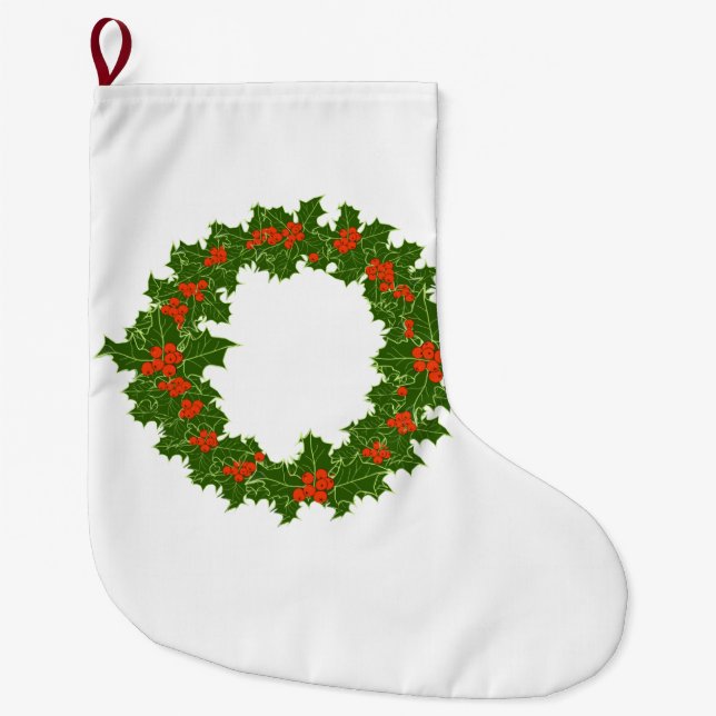 jul Holly Wandeans Stor Julstrumpa (Framsidan)