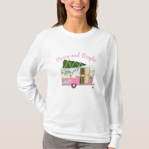 Jul Hon skade Camping Trailer T Shirt